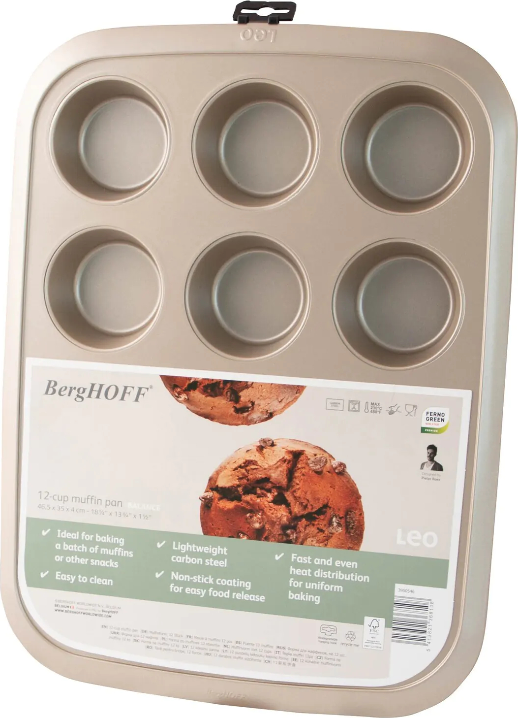 BERGHOFF muffinvorm - 3950546