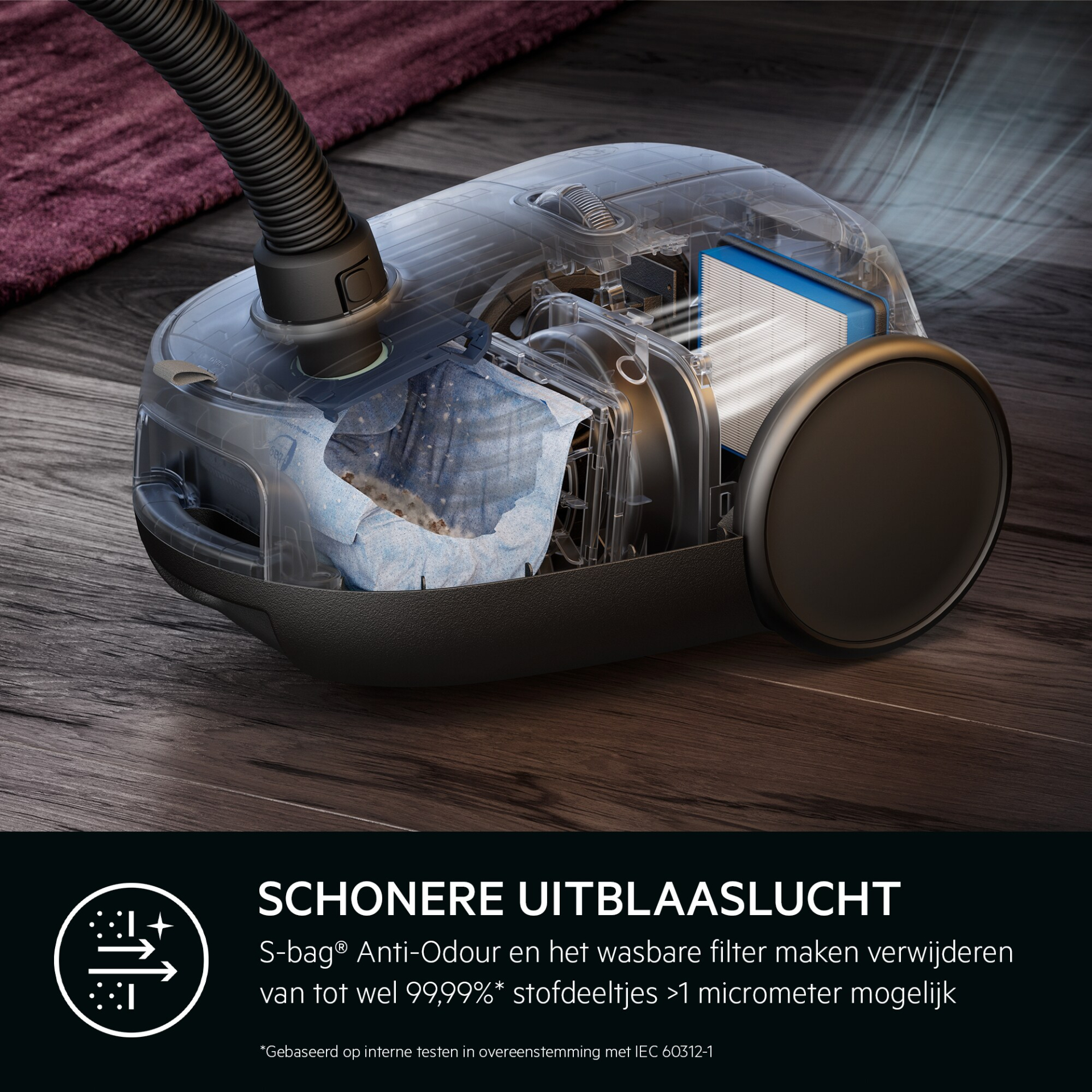 AEG ANIMAL 6000 stofzuiger met zak - AB61A5UGT