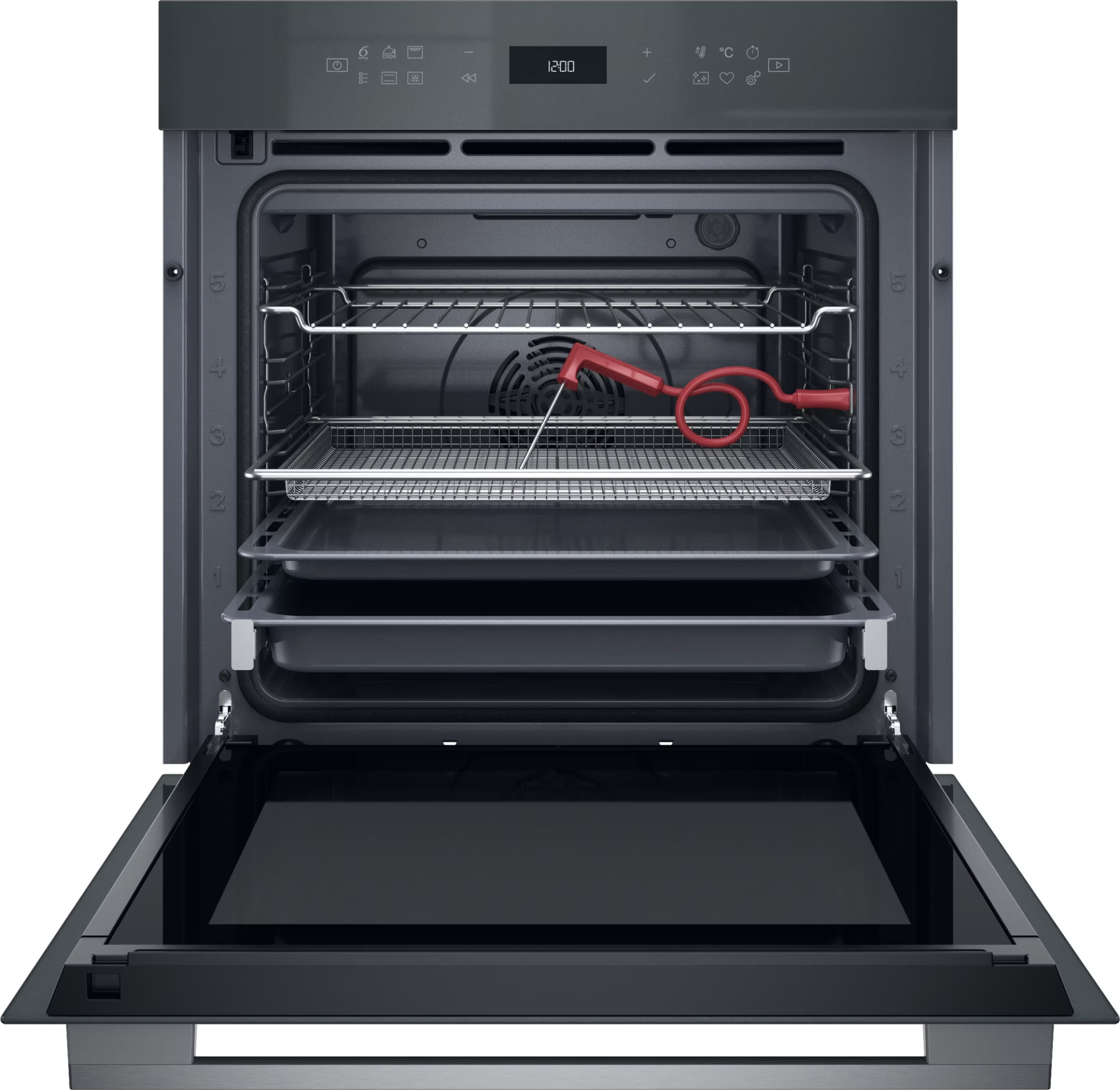 WHIRLPOOL multifunctionele oven - 60cm - WOI78FPT1SSGA
