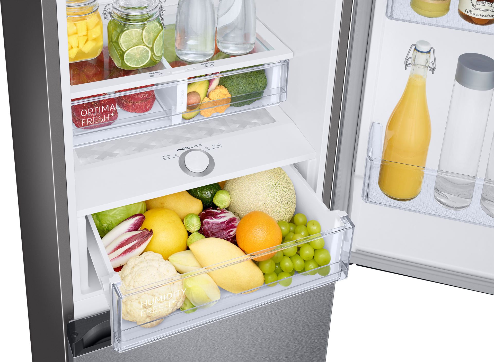 SAMSUNG vrijstaande koel-/vriescombinatie - 185cm - RB34C675DSA/EF