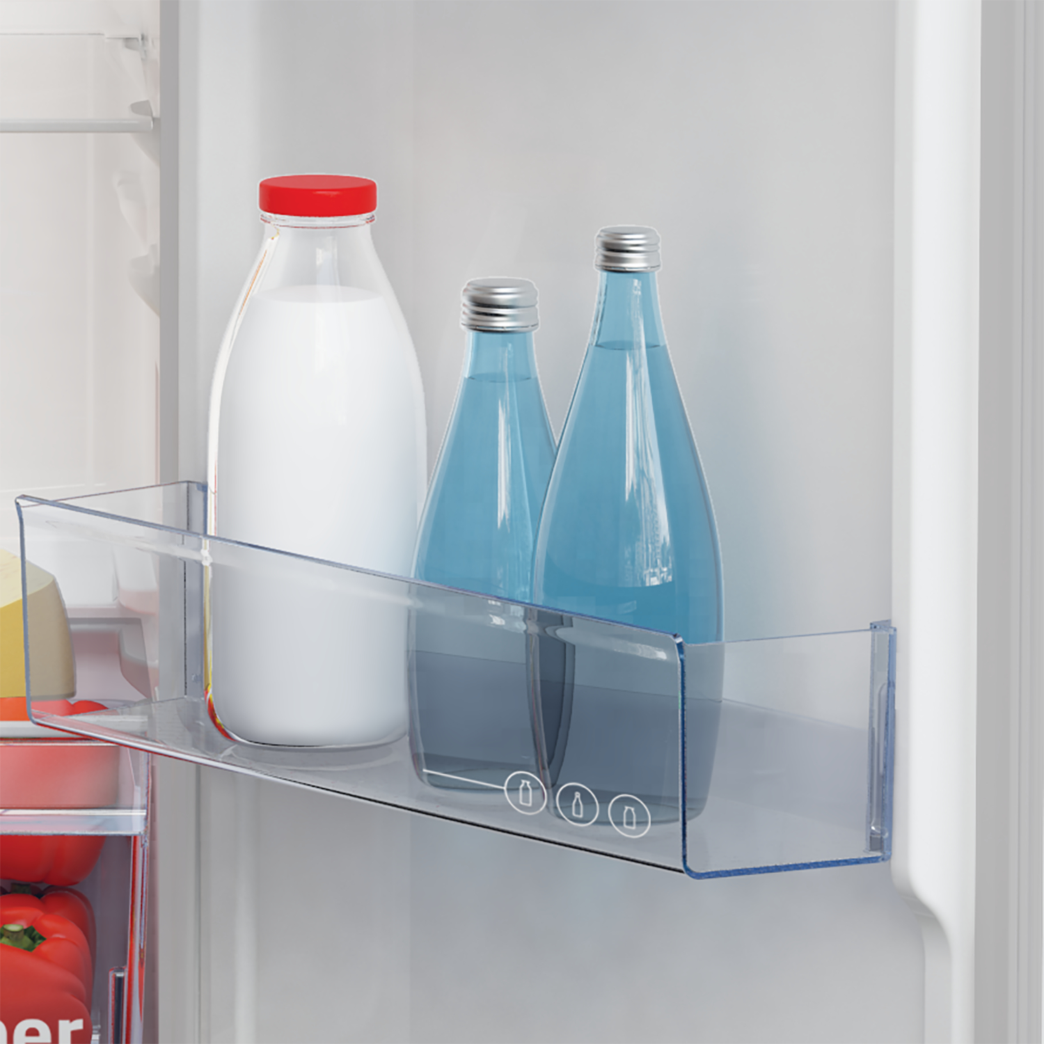 BEKO vrijstaande koelkast zonder vriesvak - 145cm - RSSE265K40WN