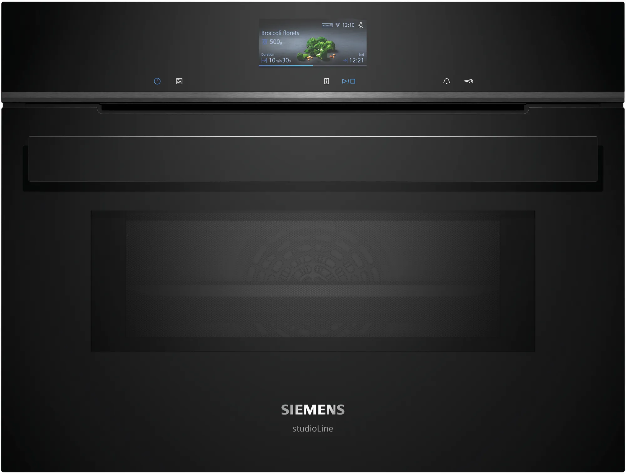 SIEMENS CM936GAB1 iQ700 multifunctionele oven met microgolfoven - 45cm