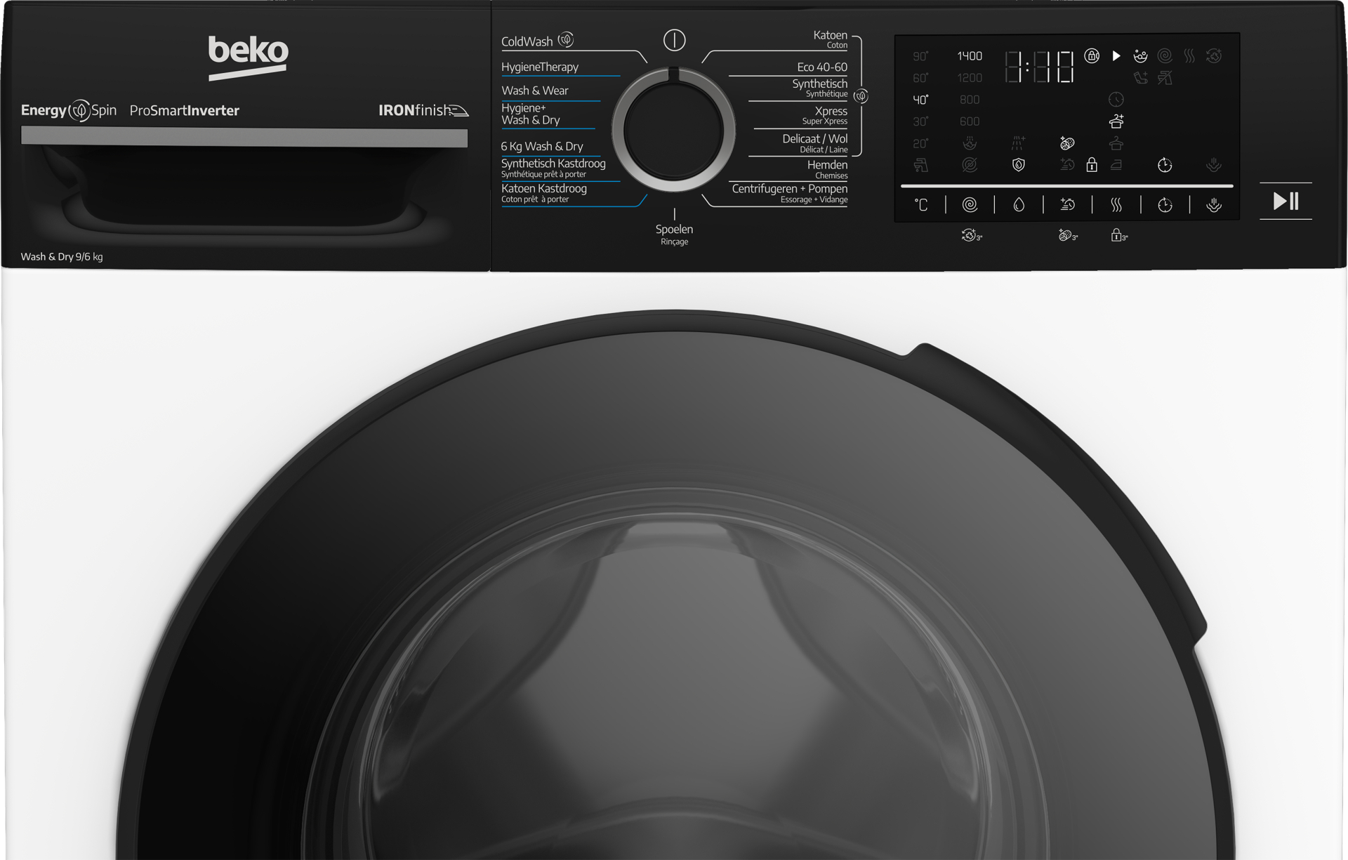 BEKO was- droogcombinatie - BM5DFT4941B