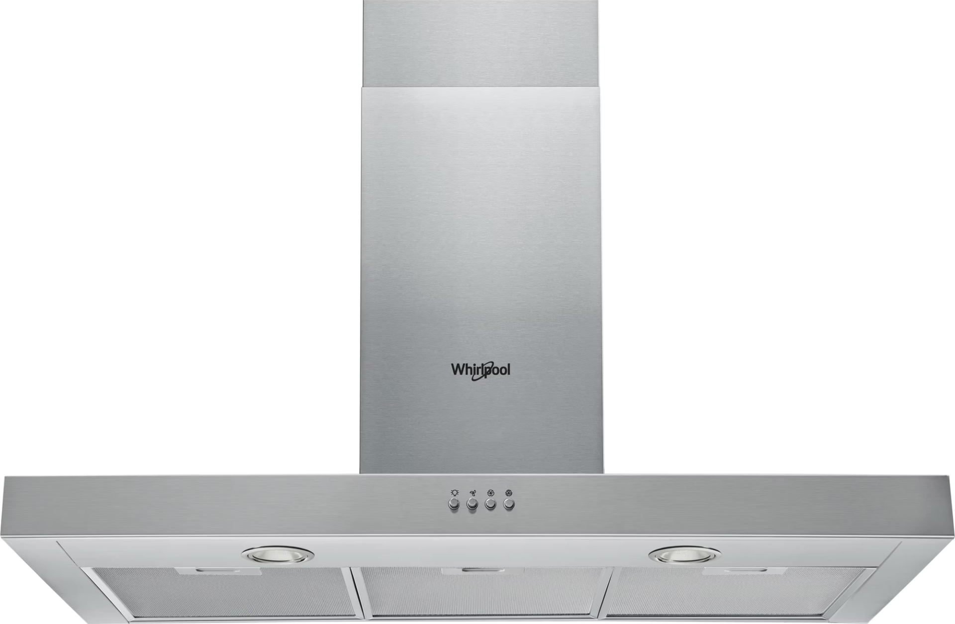 WHIRLPOOL wandschouwdampkap - 90cm - AKR5593IX