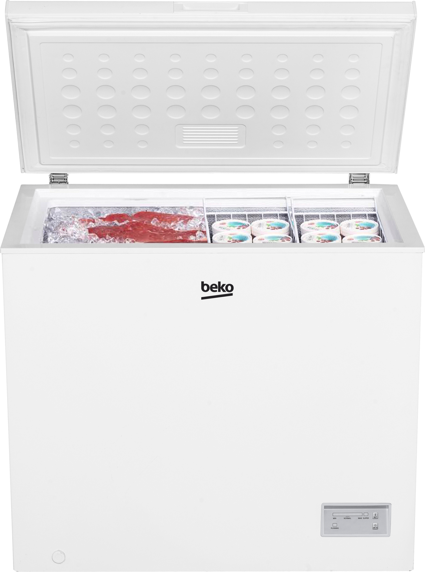 BEKO vrijstaande vriezer - 84cm - CF200EWN