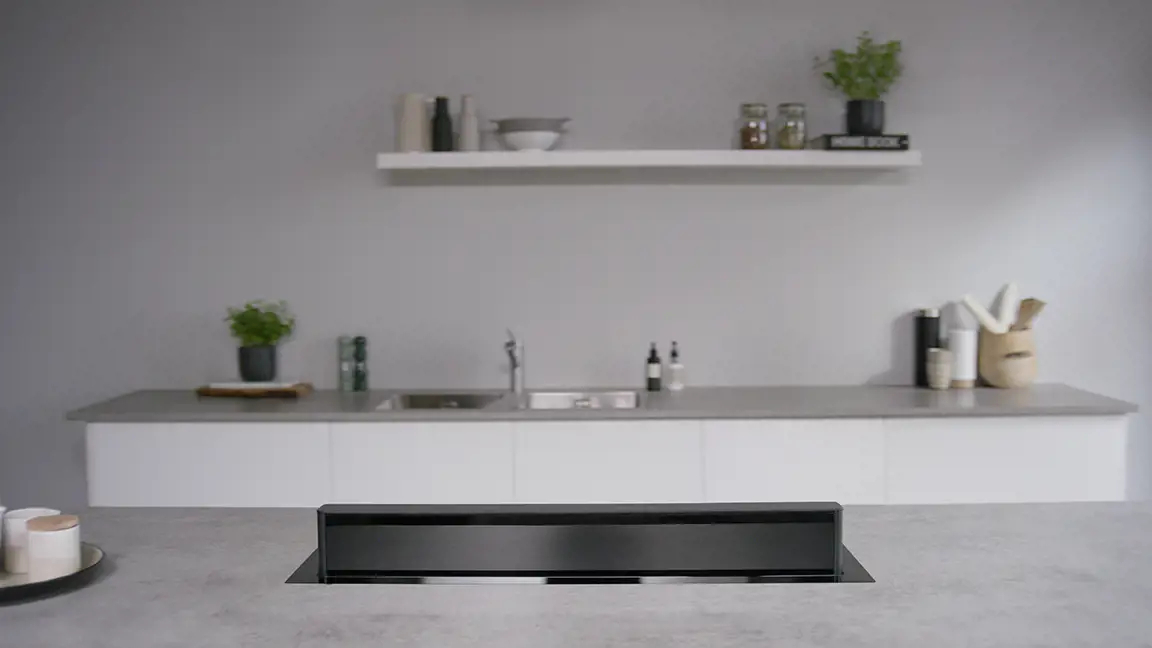 NOVY kookplaat met afzuiging - 88cm - 1821