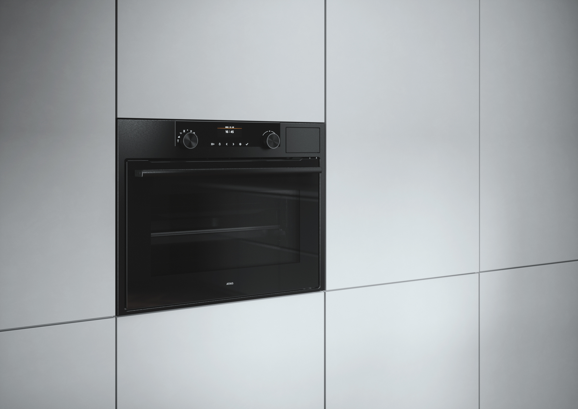 ATAG multifunctionele oven met stoom - 45cm - CS46121C
