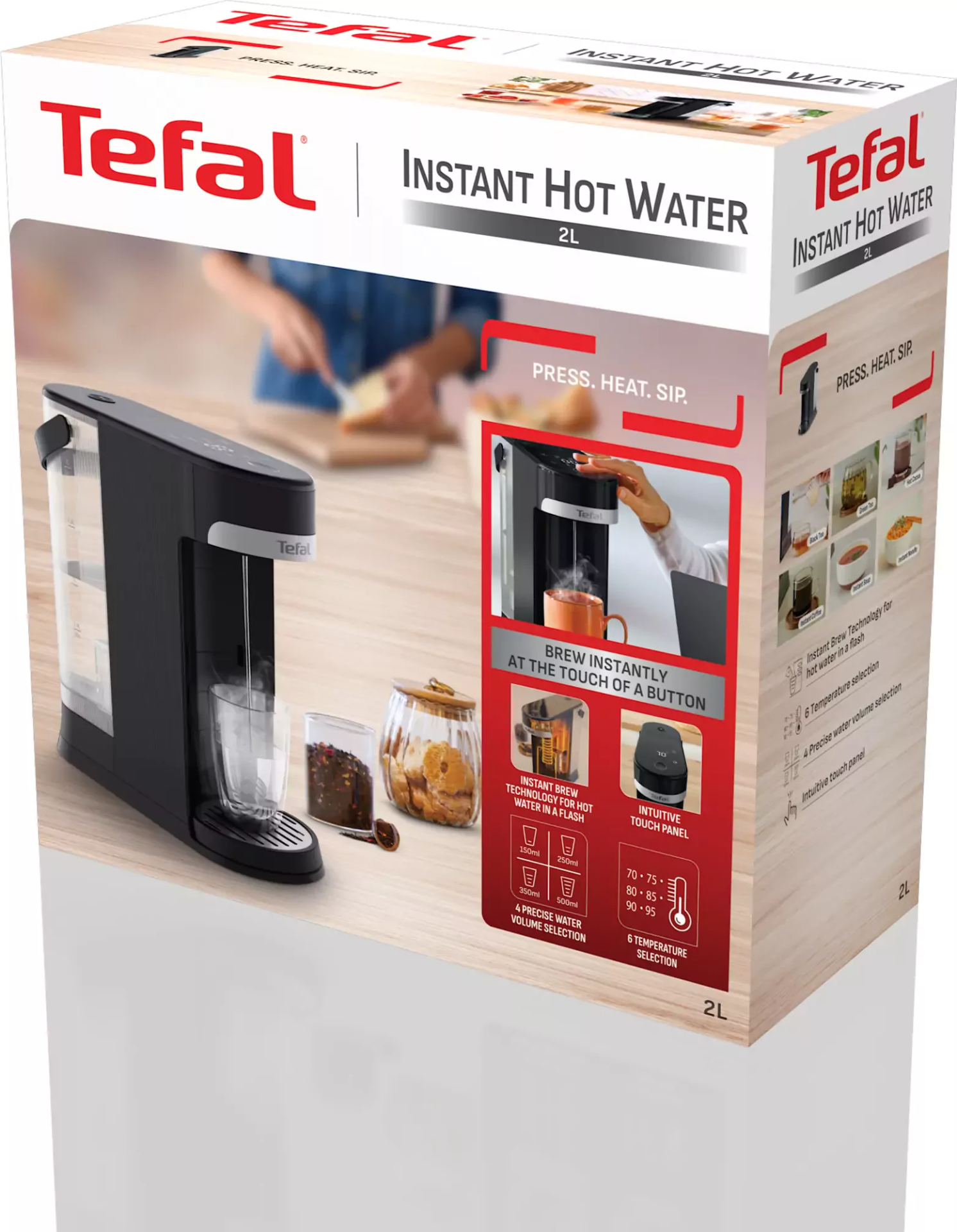 TEFAL Waterkoker zwart - BR3508E0