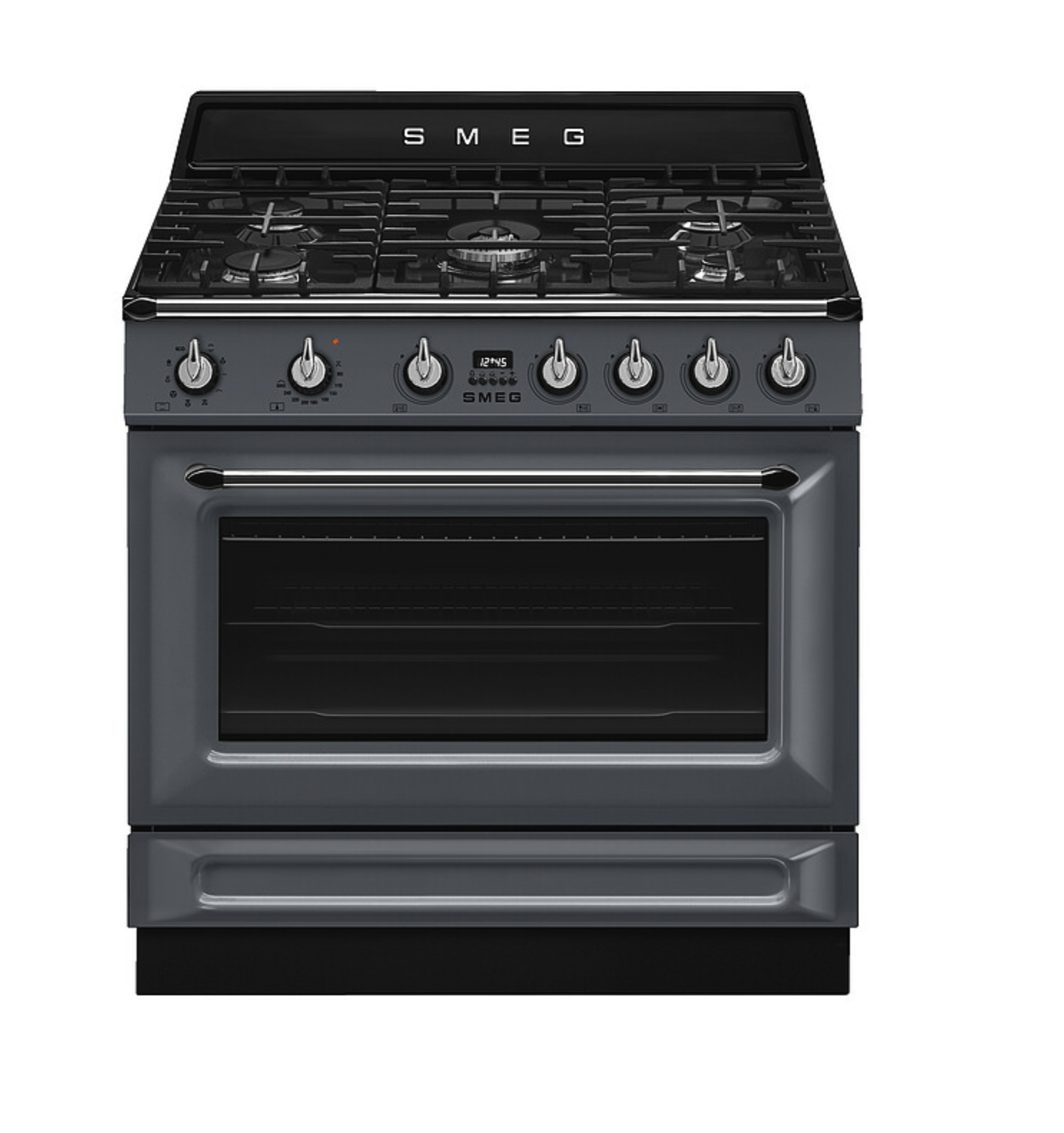 SMEG TR90GMGR fornuis met gaskookplaat - 90cm