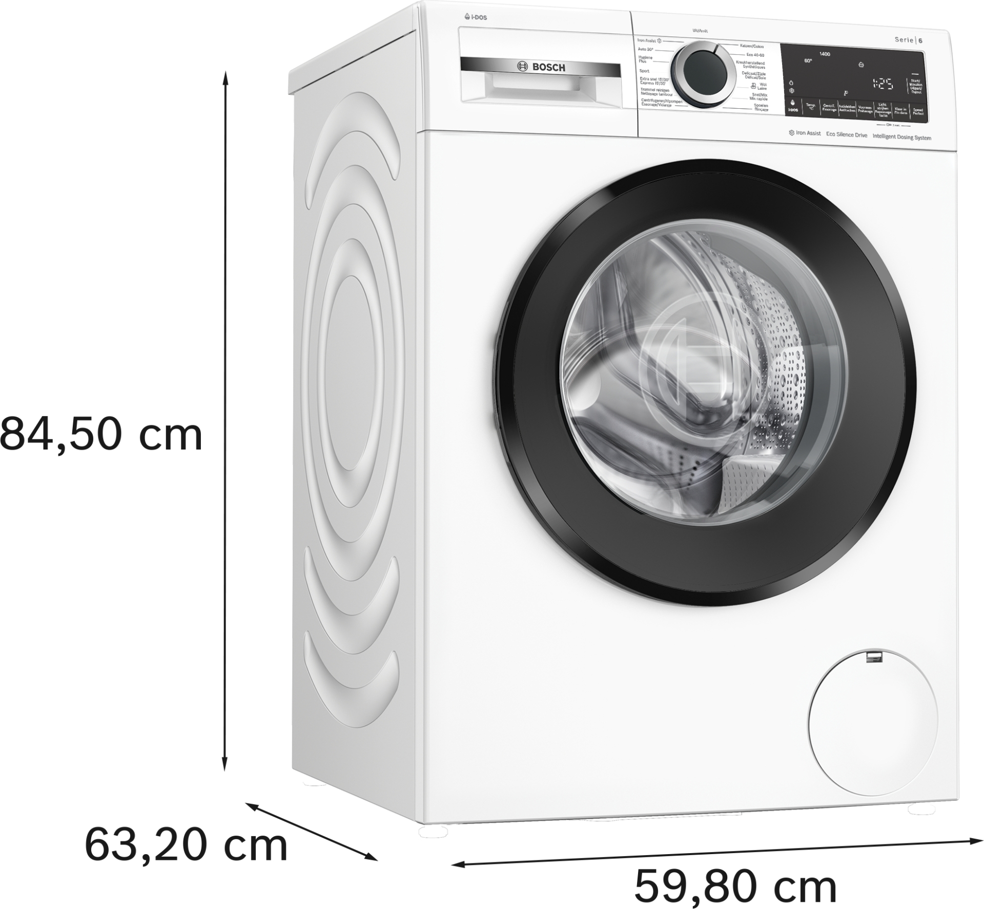 BOSCH SERIE 6 Wasmachine 9 kg - WGG244FPFG