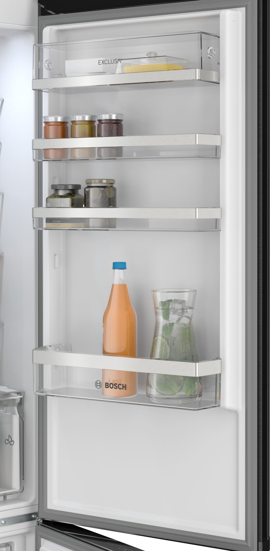 BOSCH SERIE 4 vrijstaande koel-/vriescombinatie - 203cm - KGN39EXCF