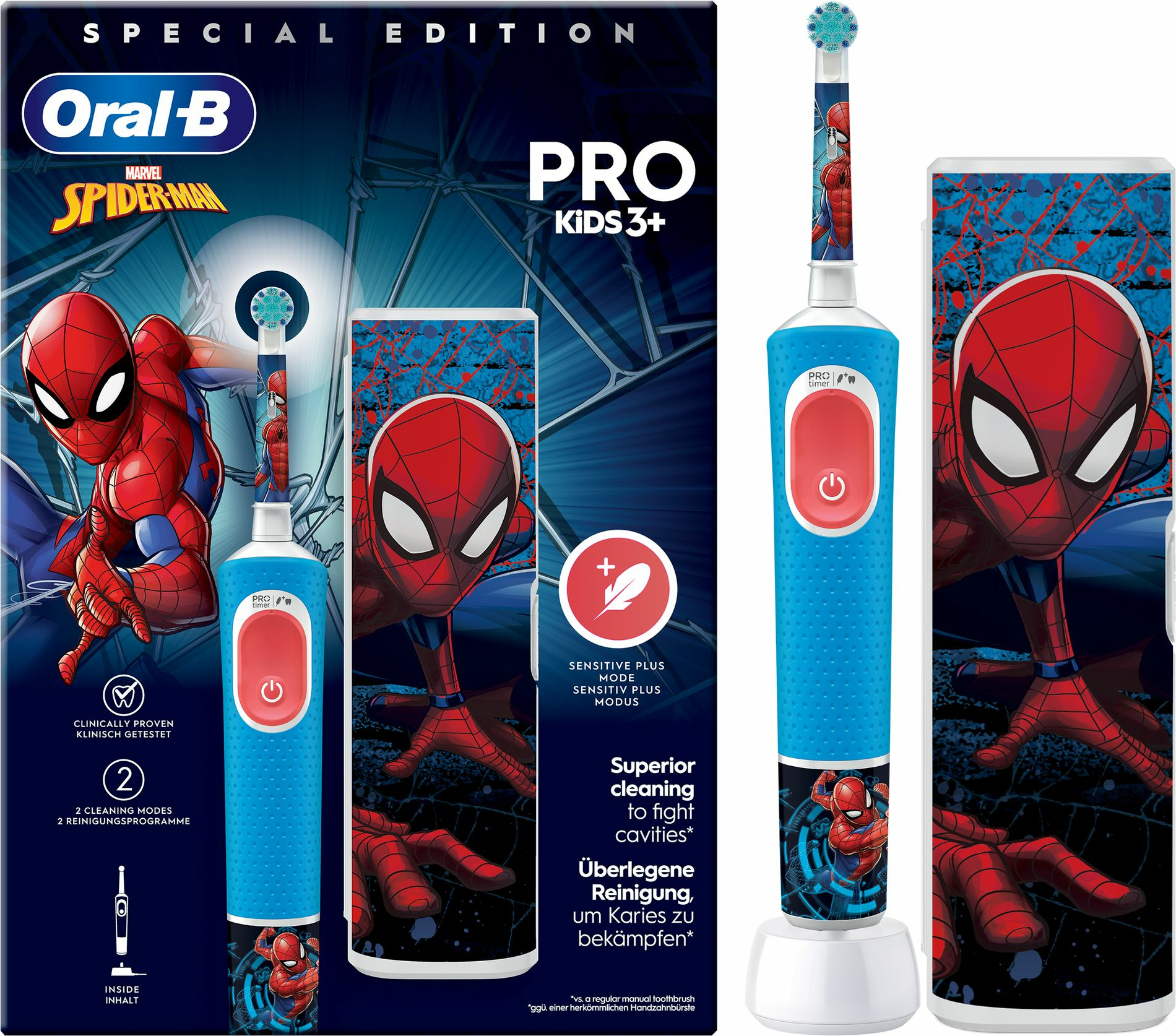 ORAL B elektrische tandenborstel - OBKIDSSPIDERM