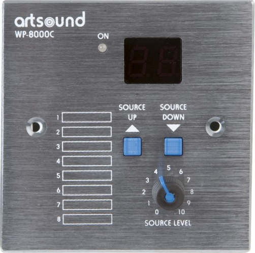 ARTSOUND bediening - WP-8000C