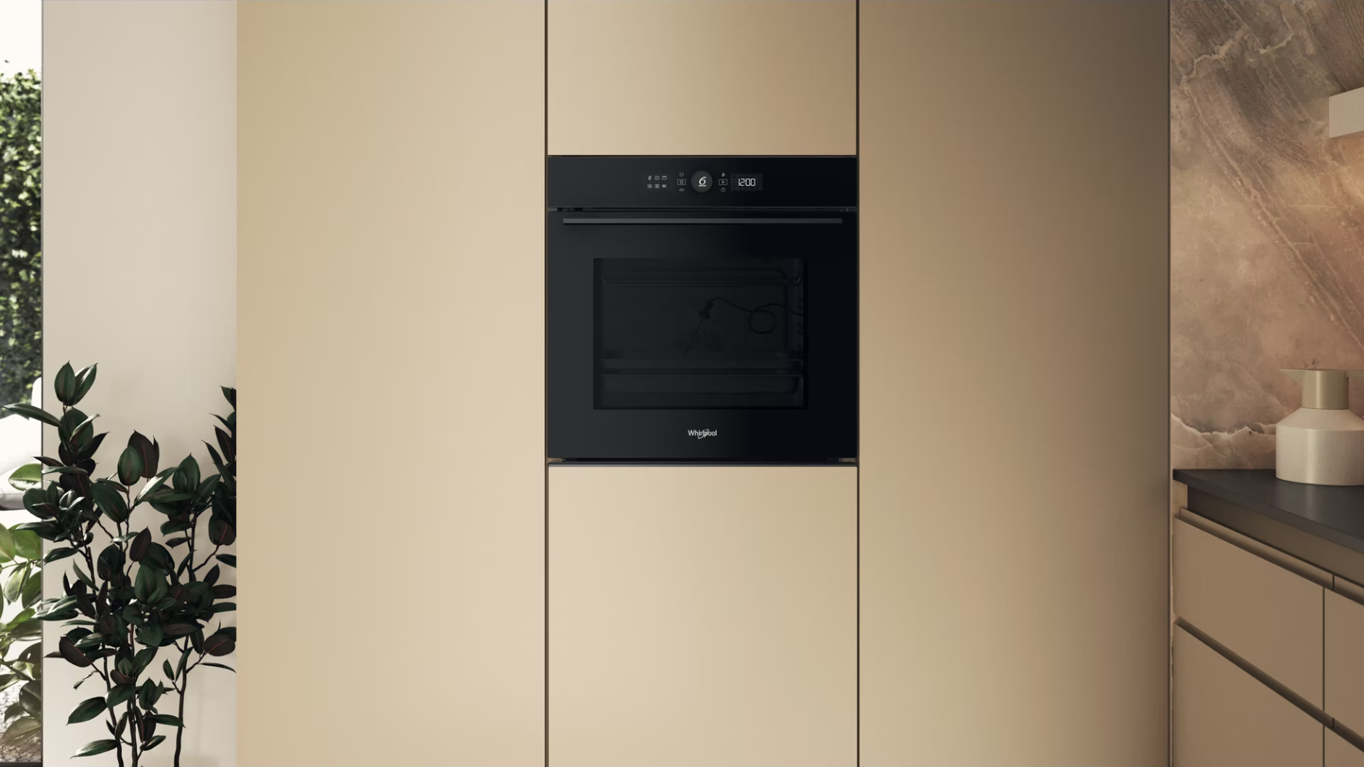 WHIRLPOOL multifunctionele oven met stoom - 60cm - WOI5S8PPM1SBA