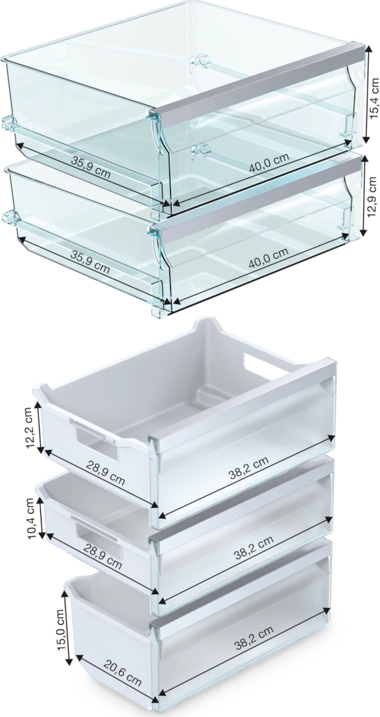 MIELE koel-/vriescombinatie - 194cm - KFN7844C