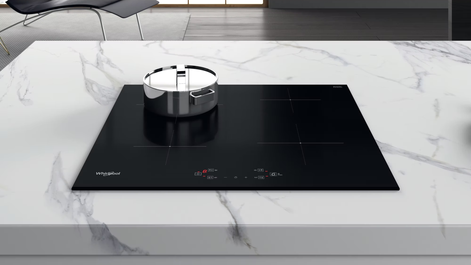 WHIRLPOOL inductiekookplaat - 59cm - WSQ2760BF