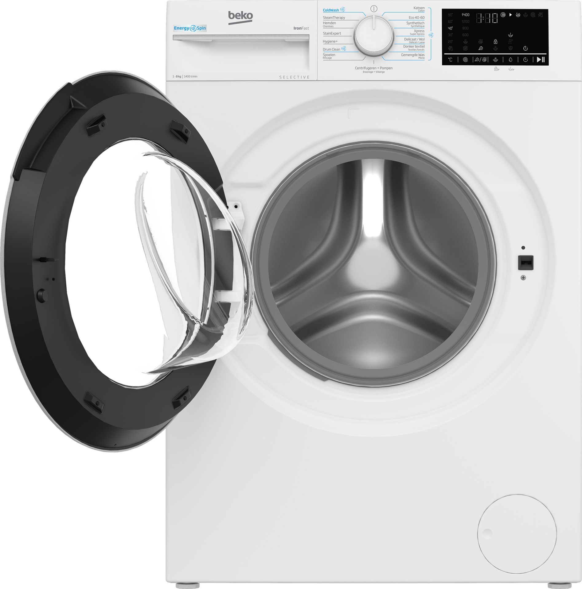 BEKO Wasmachine 8 kg - B3WM4841W2