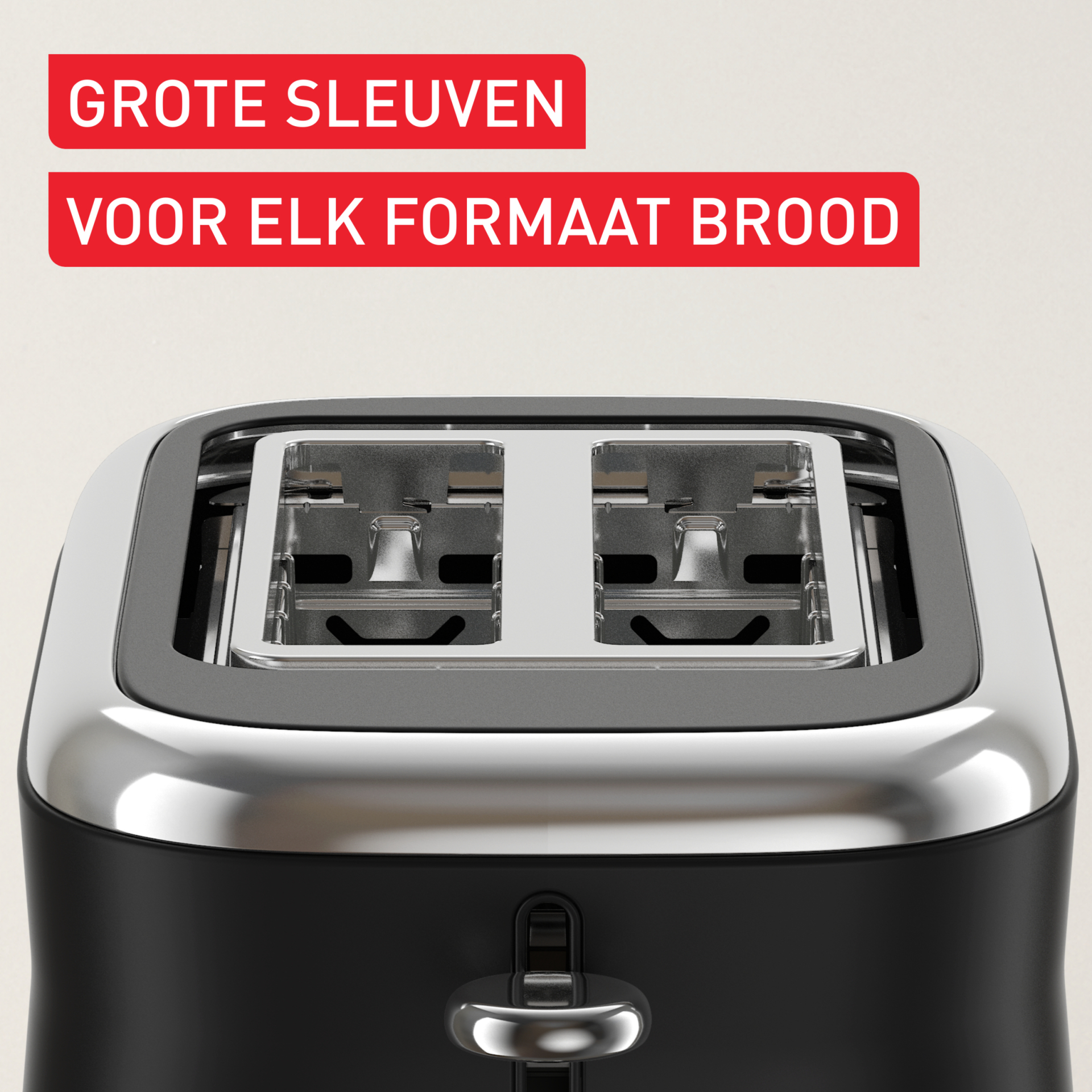 TEFAL Broodrooster zwart - TT7208E0