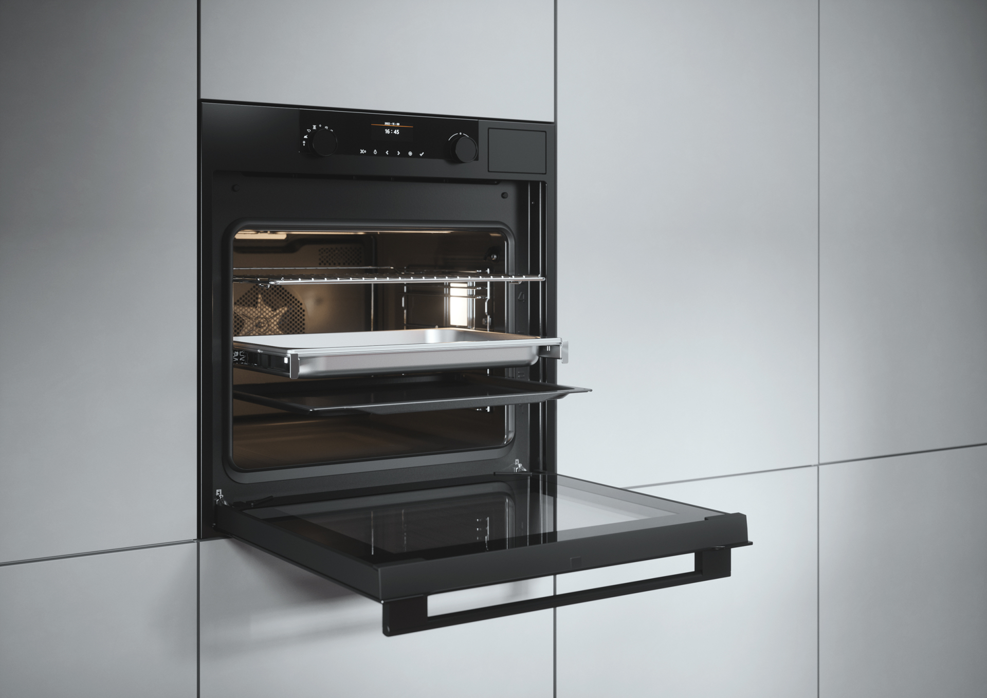 ATAG multifunctionele oven met stoom - 60cm - CS6695C