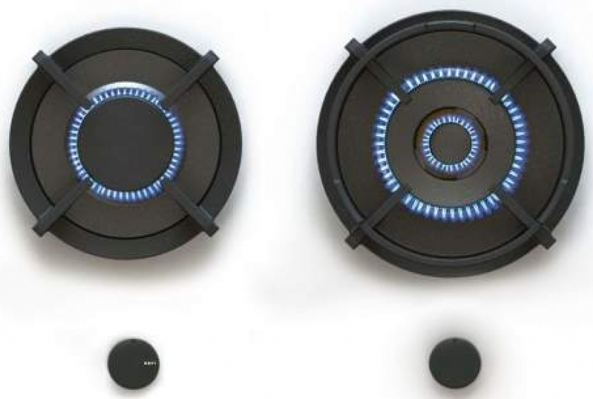 NOVY gaskookplaat - domino - 56052