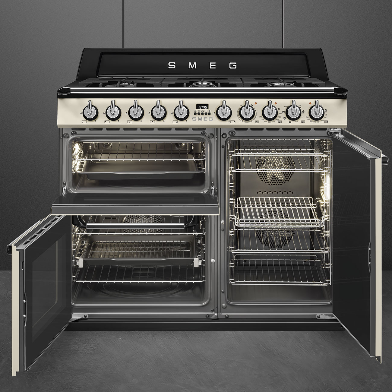 SMEG fornuis met gaskookplaat - 100cm - TR103P