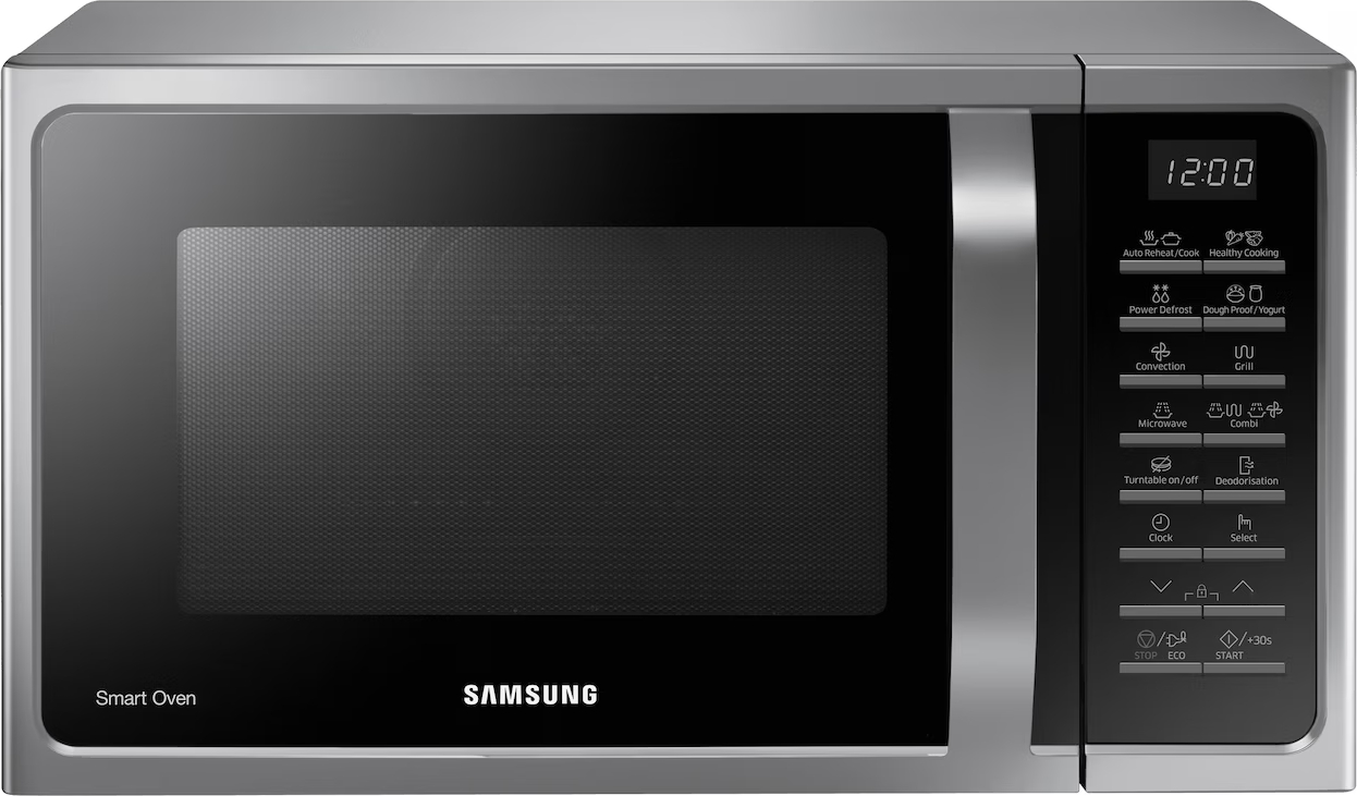 SAMSUNG vrijstaande microgolfoven - combi - 30cm - MC28H5015CS