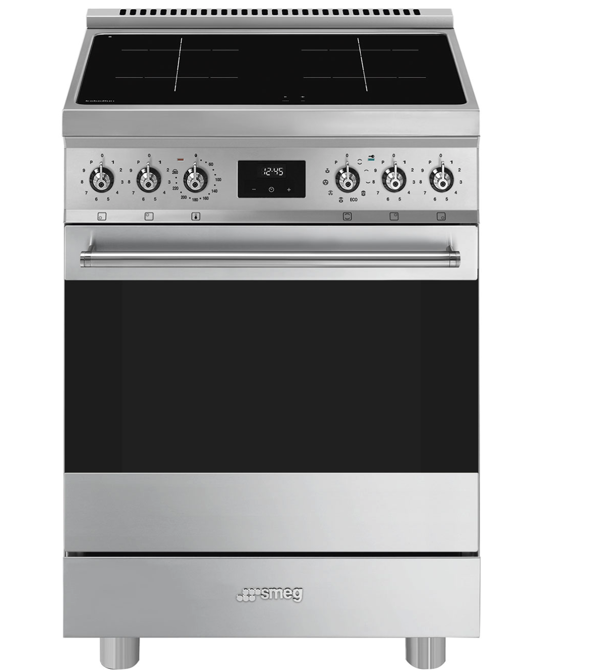 SMEG C6IPXM2 fornuis met inductie kookplaat - 60cm