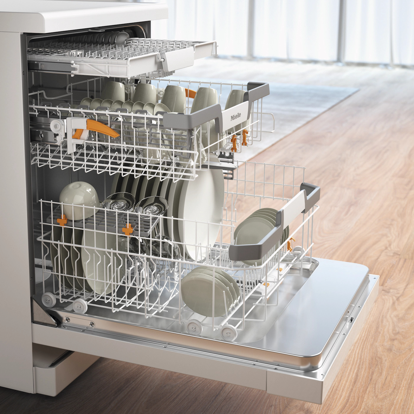 MIELE vrijstaande vaatwasser - G5633SCACTIVEBW