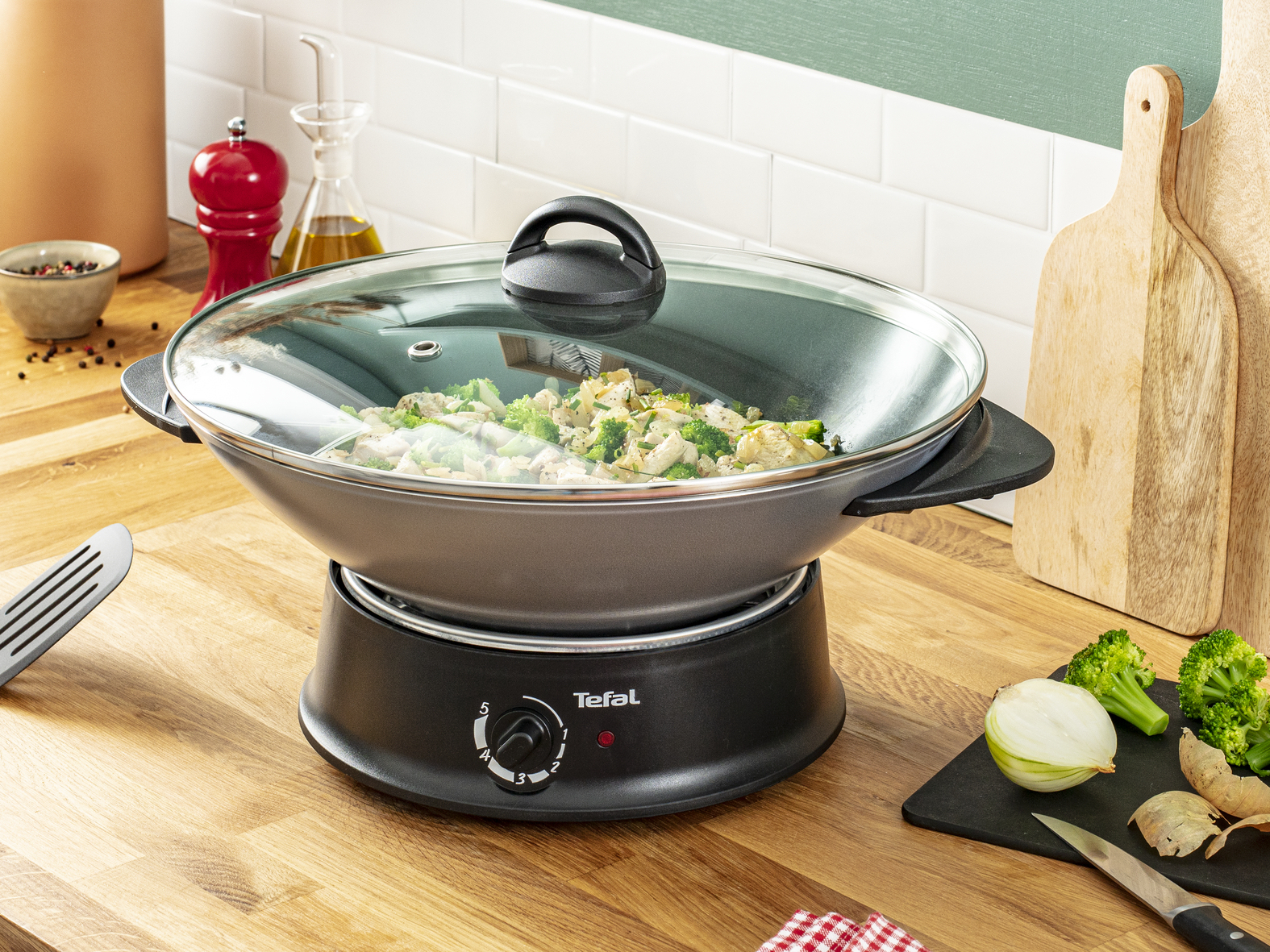 TEFAL Opzetkookplaat - WO300010