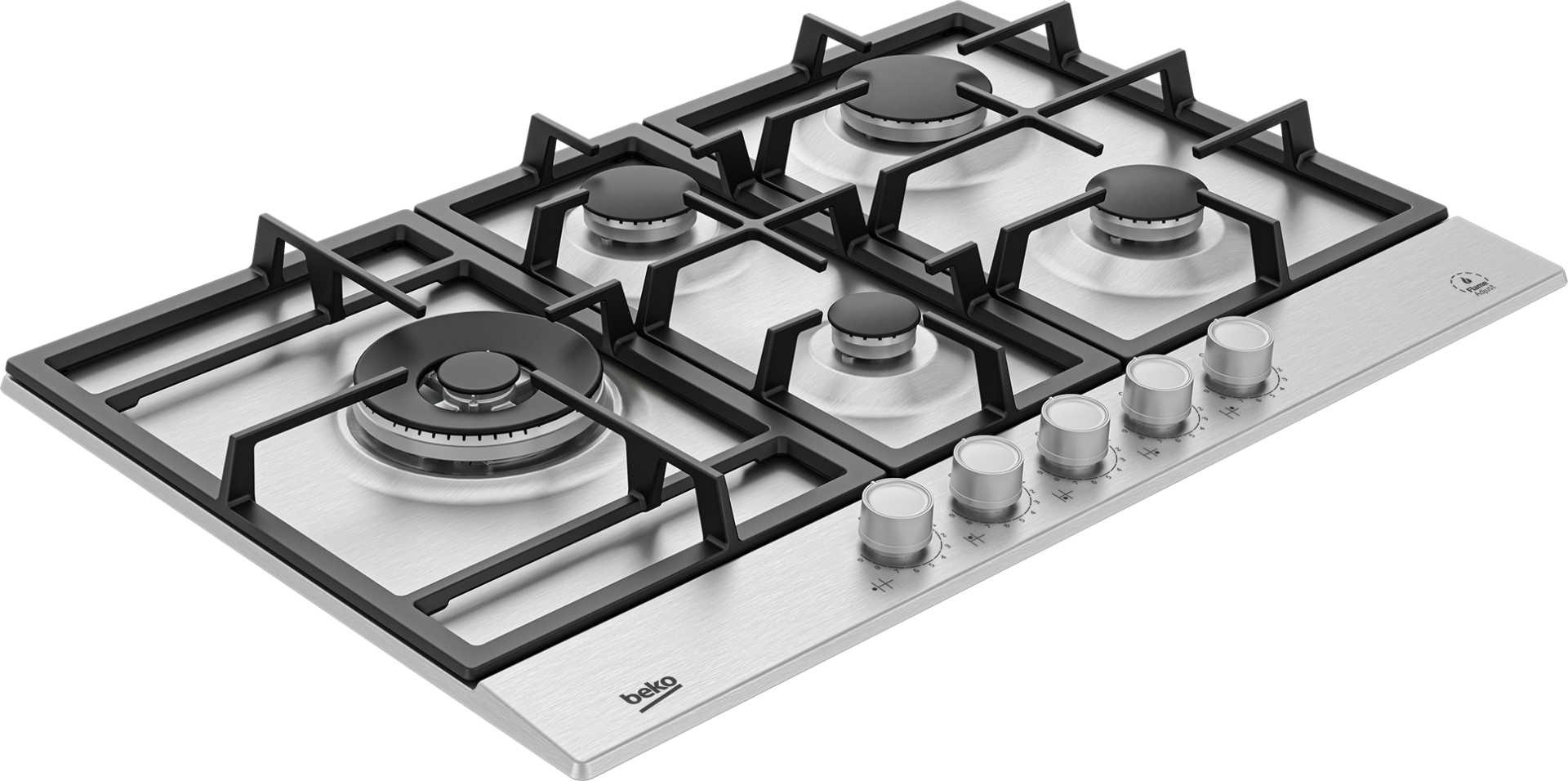 BEKO gaskookplaat - 75cm - HIAL75325SX