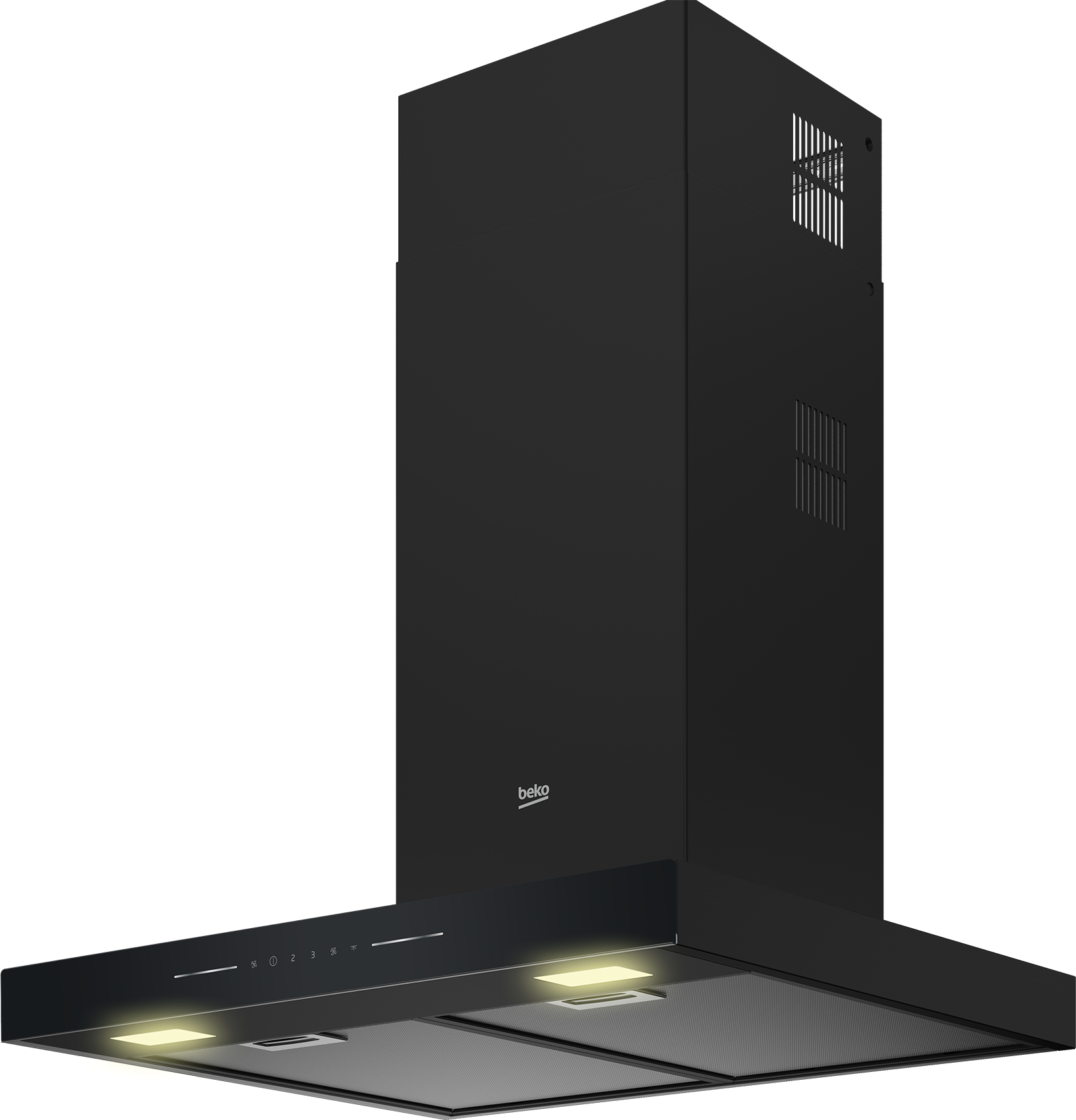BEKO wandschouwdampkap - 60cm - BHCB66641BBBHS
