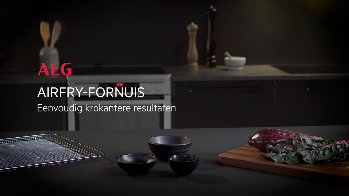 AEG fornuis met inductie kookplaat - 60cm - CIB6640AAB