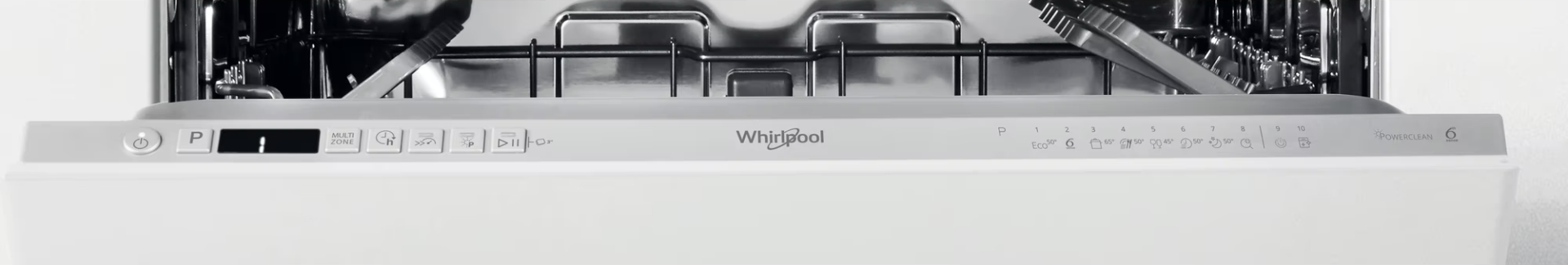 WHIRLPOOL vaatwasser volledig integreerbaar - WIO3T141PS