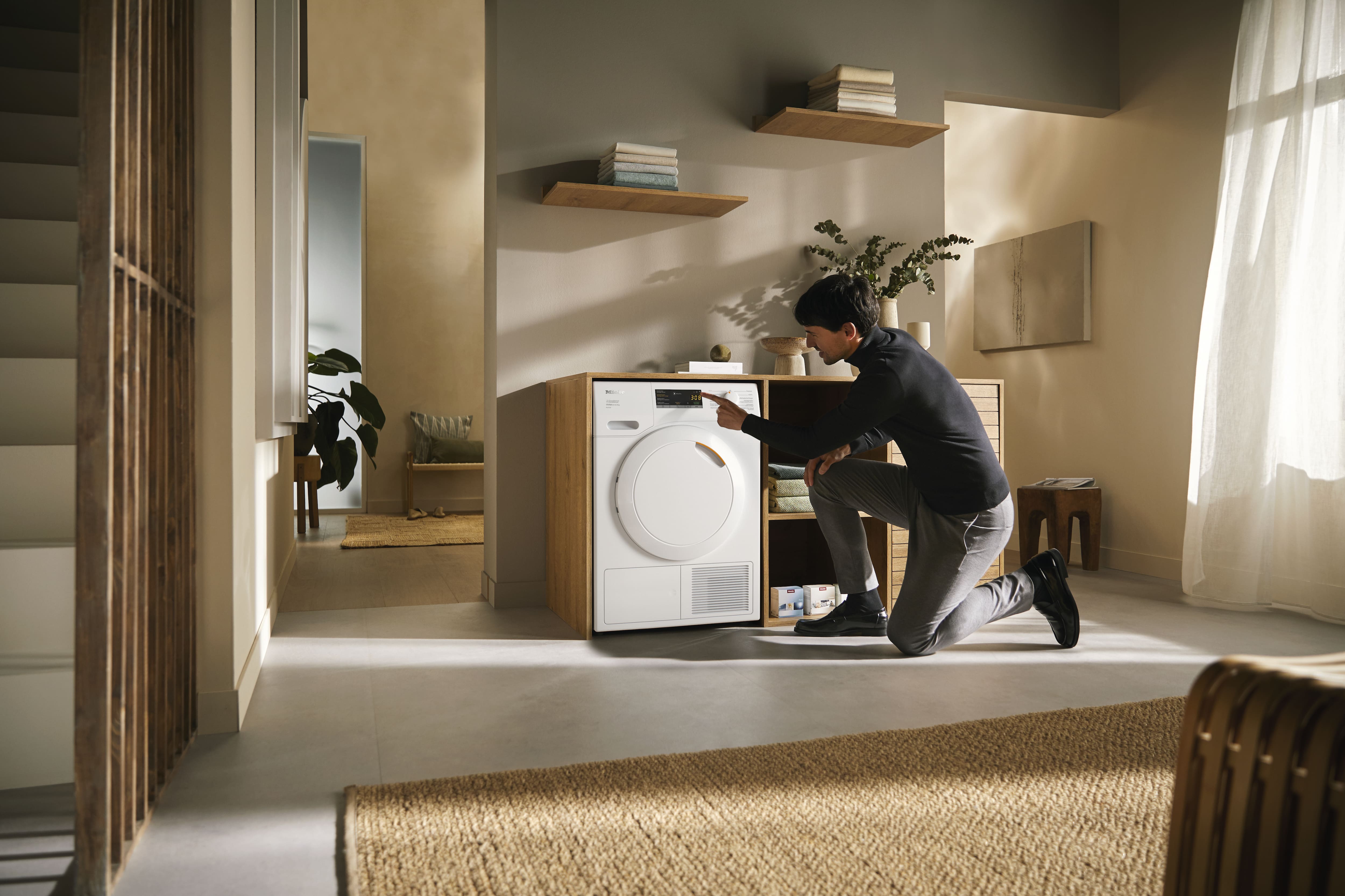 MIELE CHROME EDITION Droogkast 8 kg - TEA535WP
