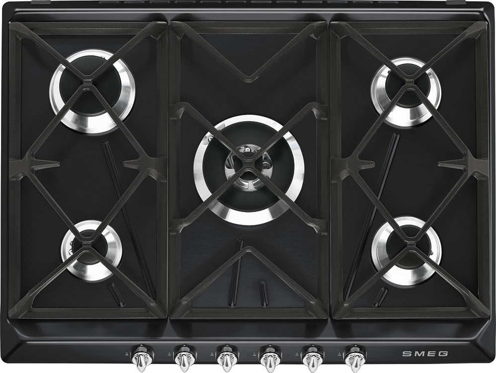 SMEG gaskookplaat - 70cm  - SR975NGH