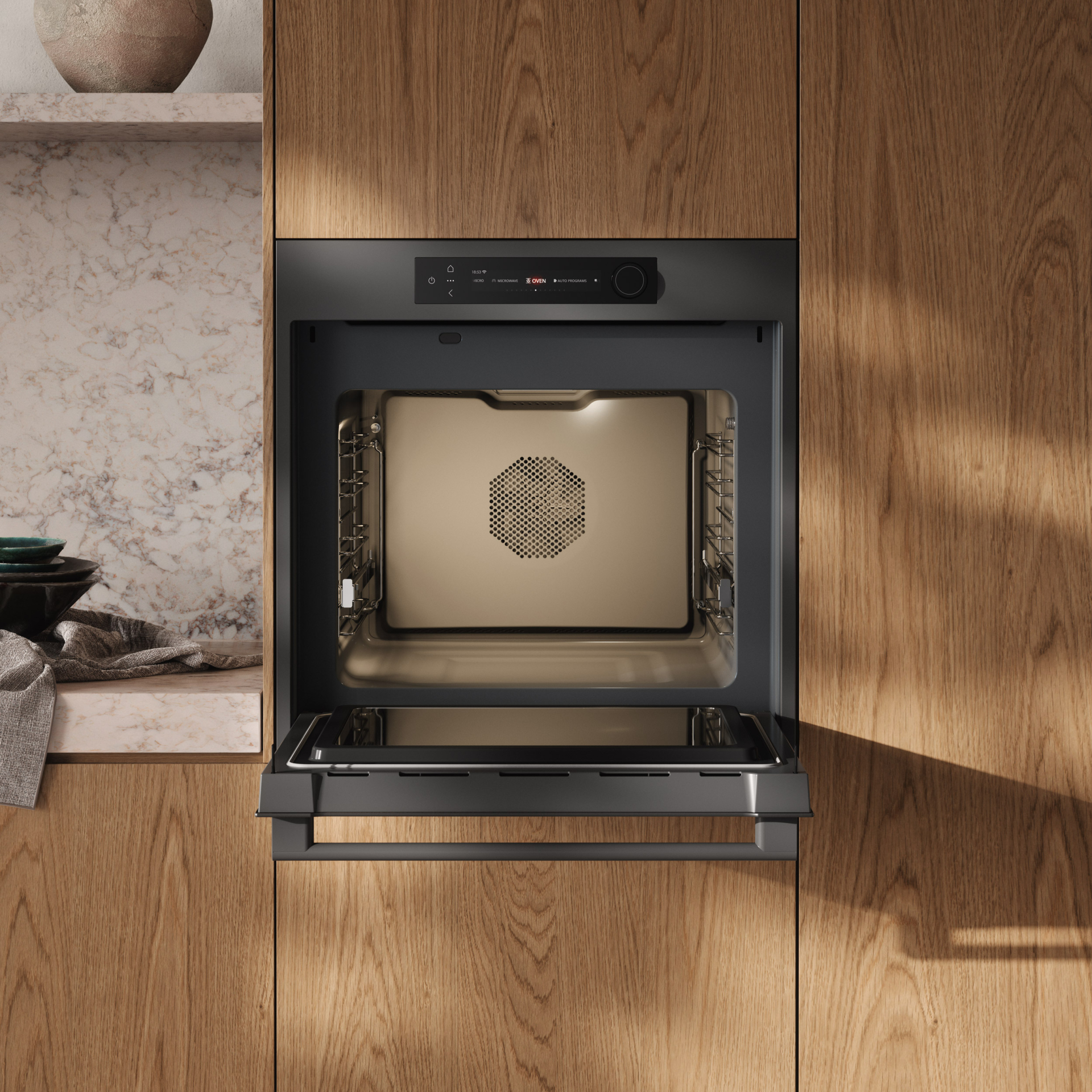 ATAG multifunctionele oven met microgolfoven - 60cm - CX8695D