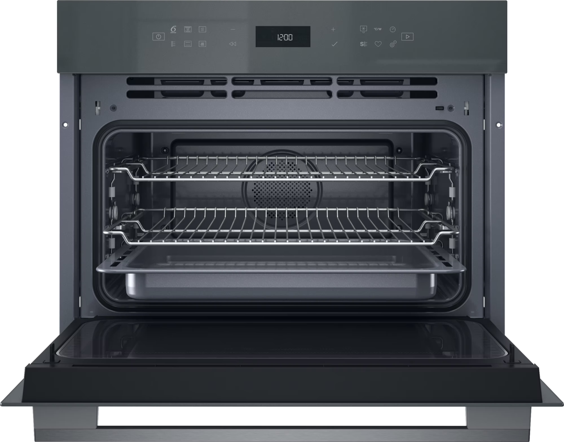WHIRLPOOL multifunctionele oven - combi - 45cm - WCW7O7HTSSG