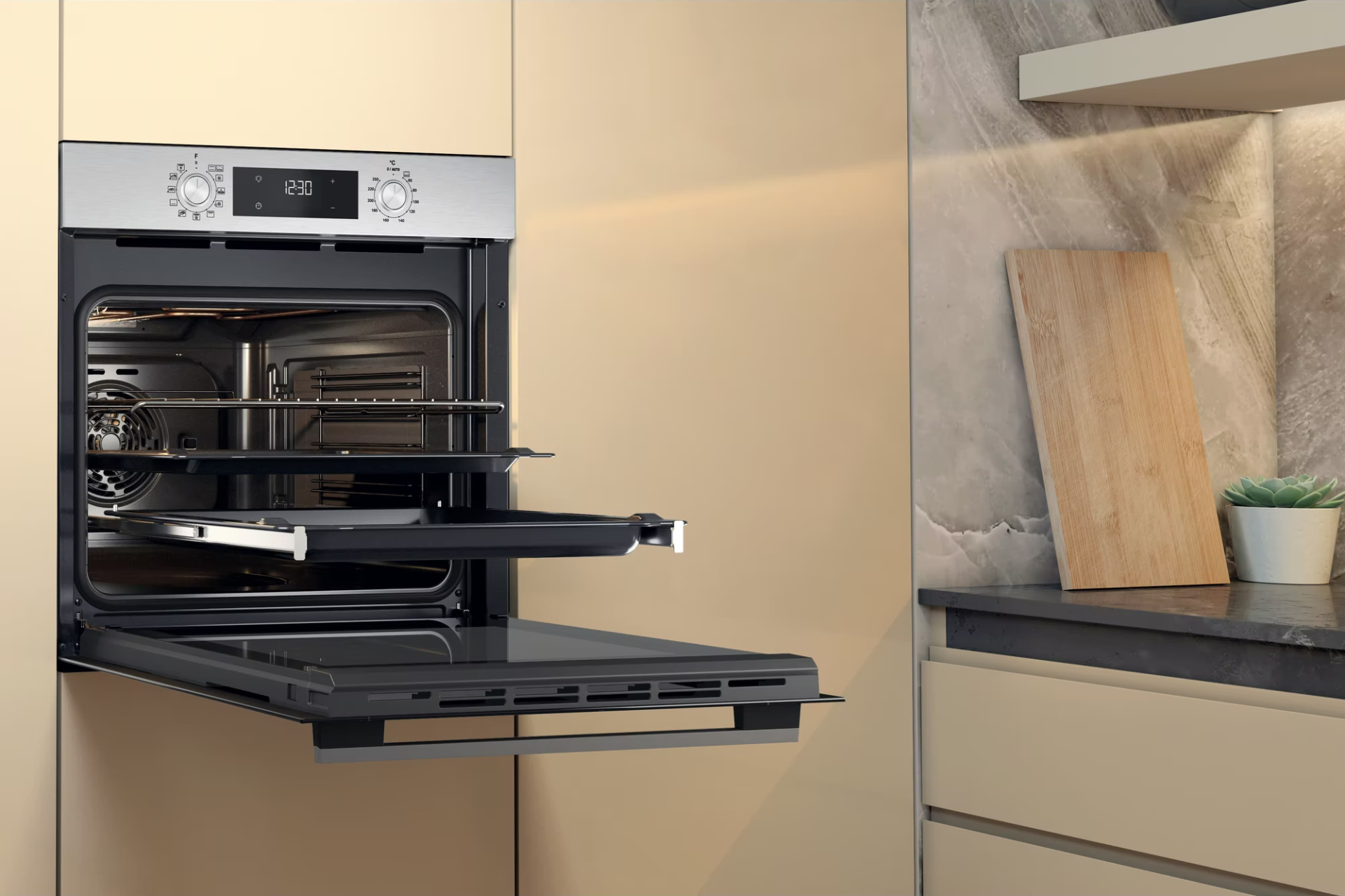 WHIRLPOOL NEW ACTUAL multifunctionele oven - 60cm - OMK58RU1X