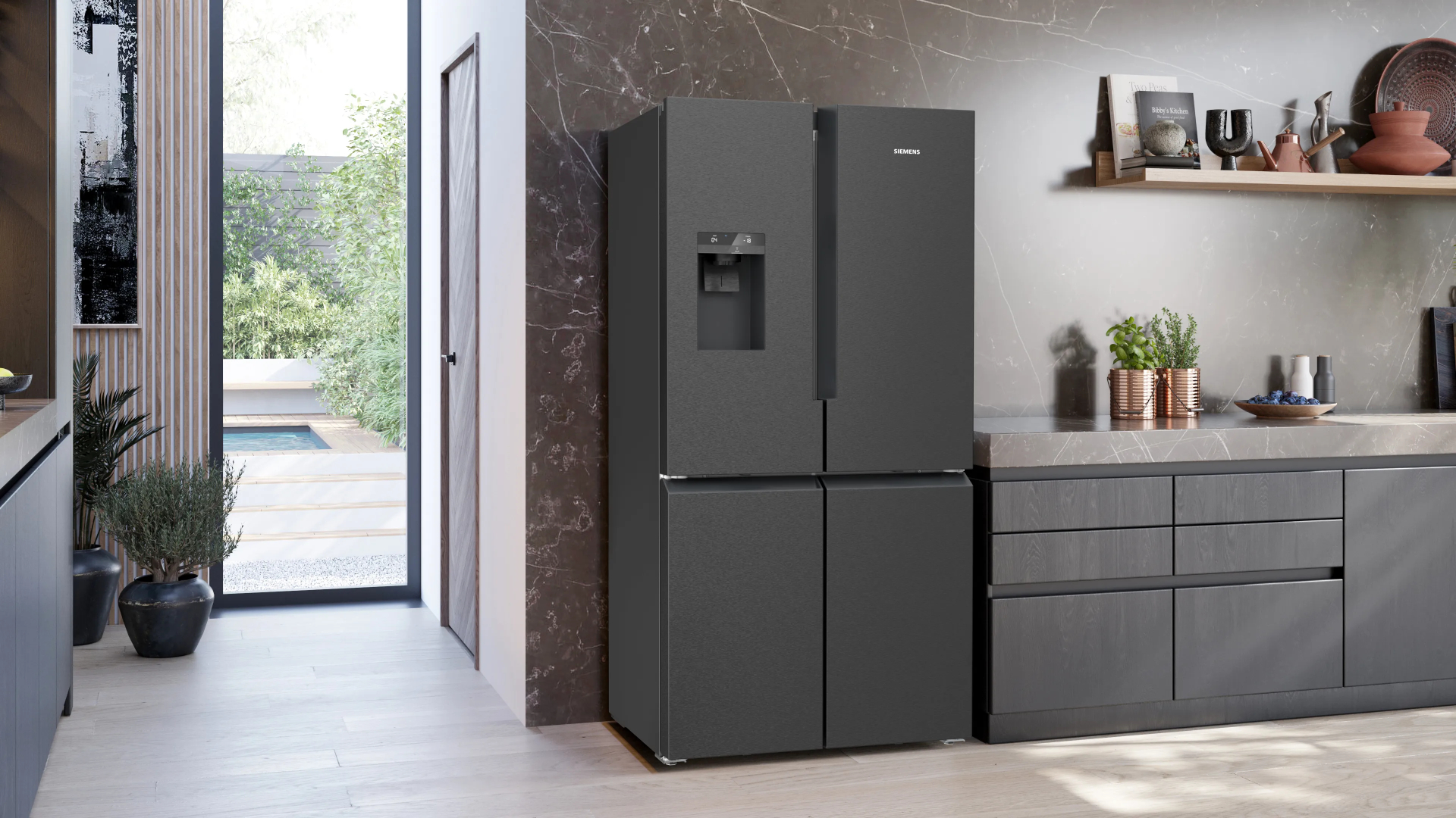 SIEMENS IQ700 side-by-side - 183cm - KF96DPXEA