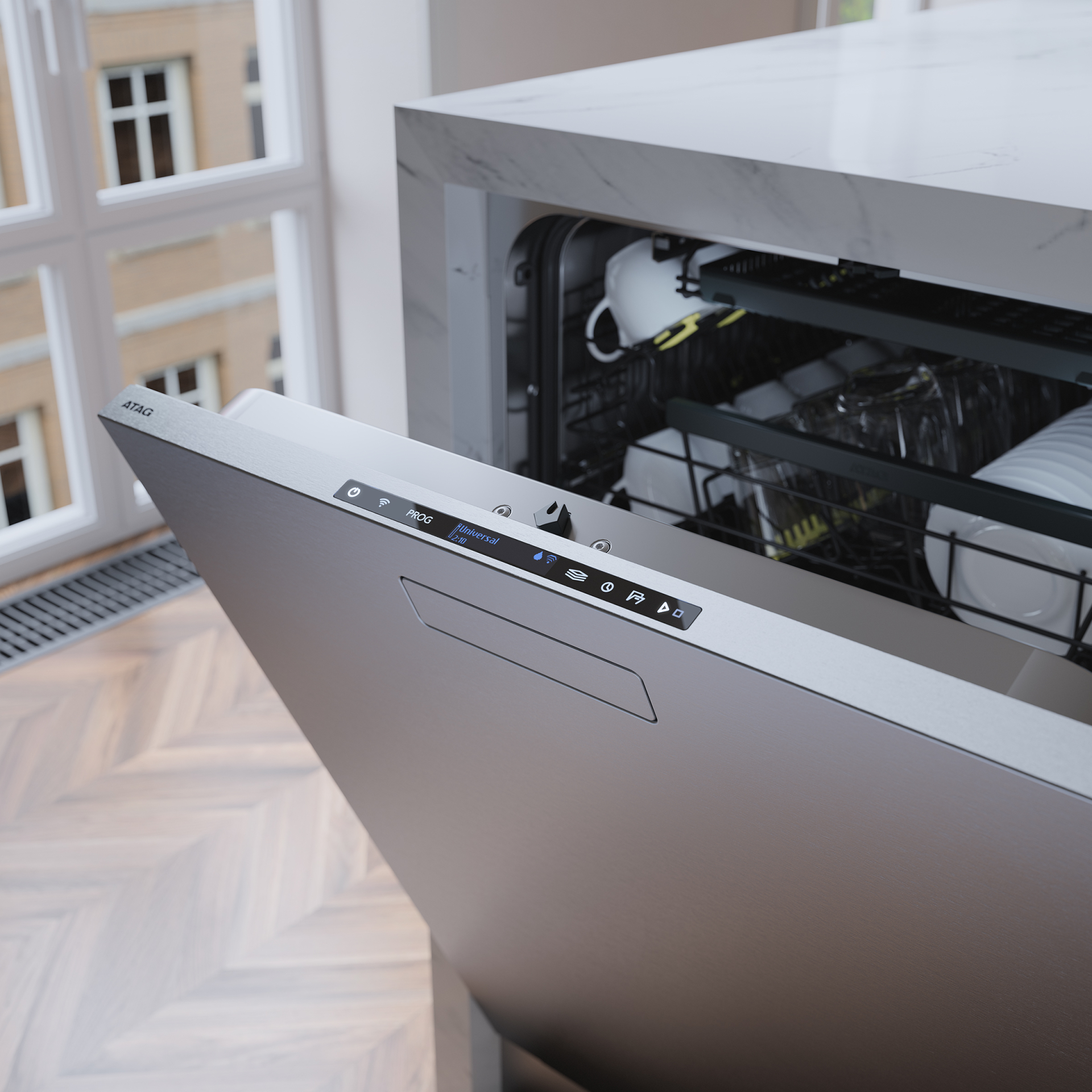 ATAG vaatwasser onderbouw - DW7214OMB