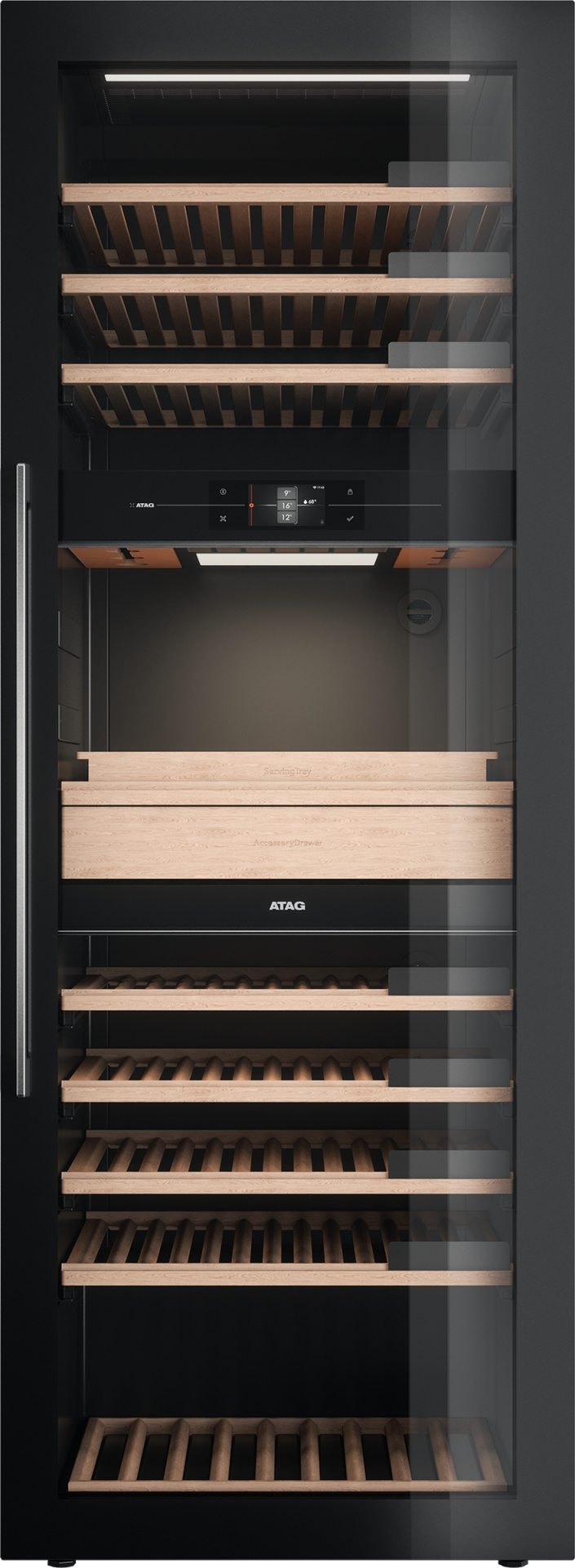 Vrijstaande wijnklimaatkast