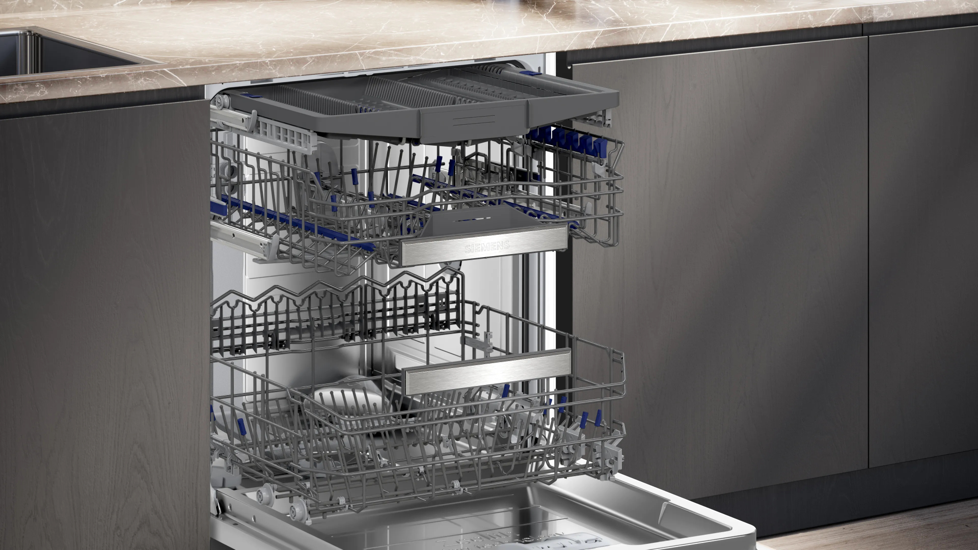 SIEMENS iQ700 vaatwasser volledig integreerbaar - SN97TX02CE
