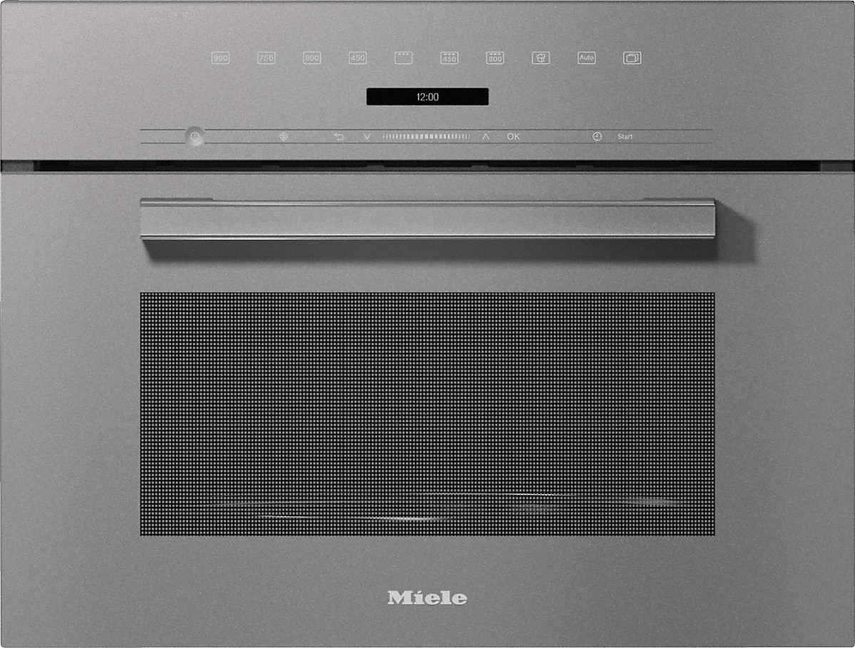 MIELE M7244GRGR VITROLINE microgolfoven met grill - 45cm