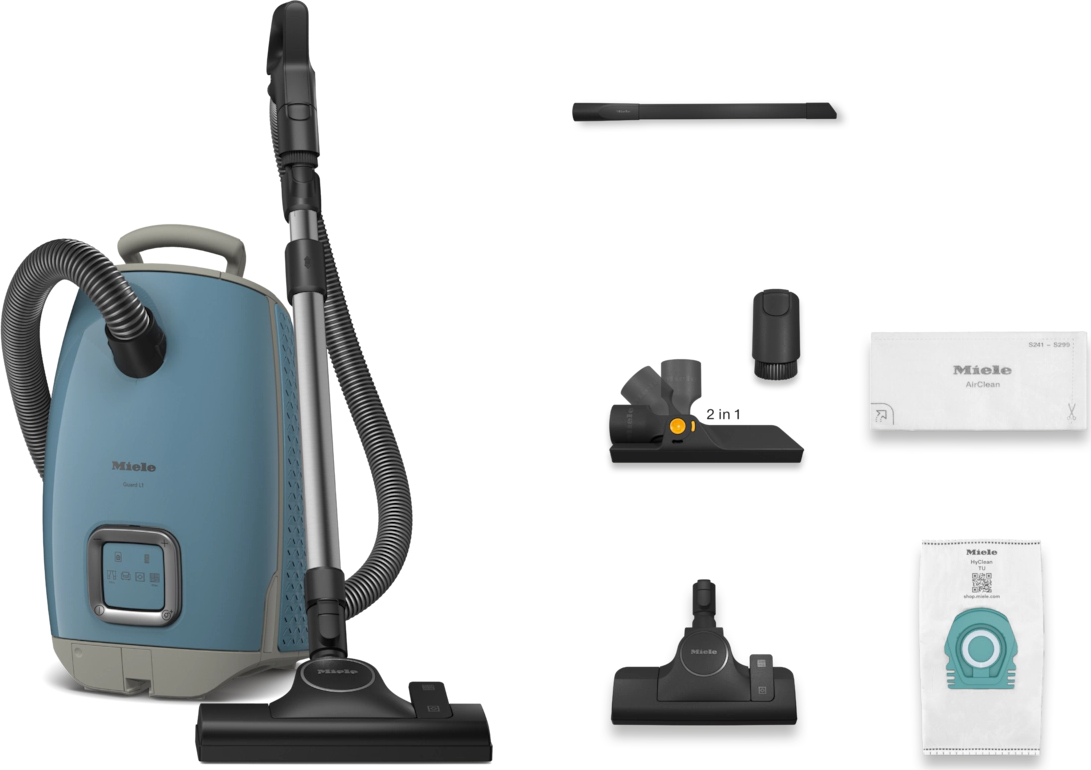 MIELE GUARD stofzuiger met zak - GUARDL1FLEXNORDICBLUE