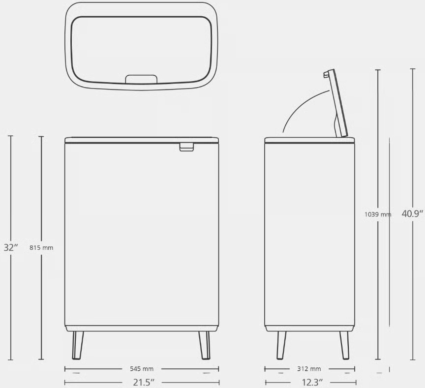 BRABANTIA afvalemmer - 251580