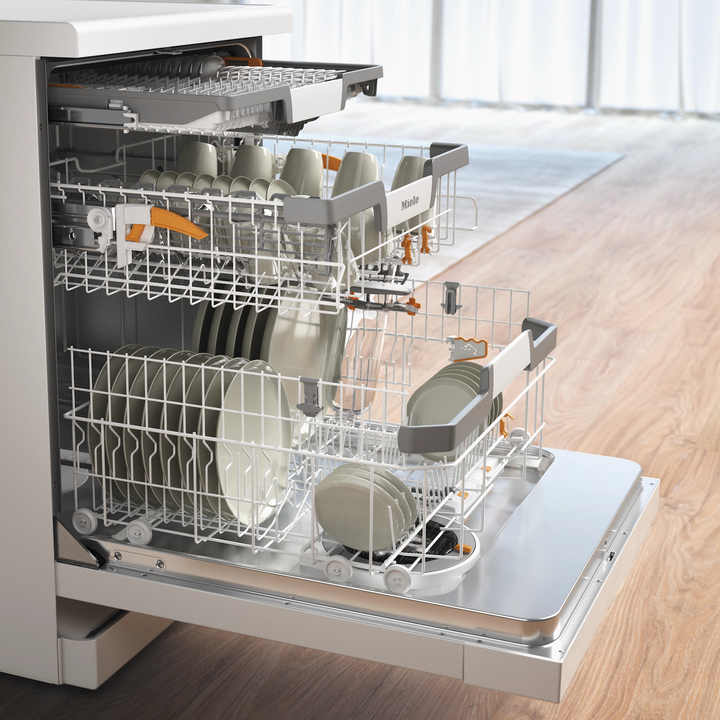 MIELE vrijstaande vaatwasser - G7040SCAUTODOSBW