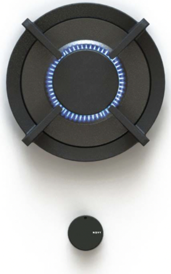 NOVY gaskookplaat - domino - 56002