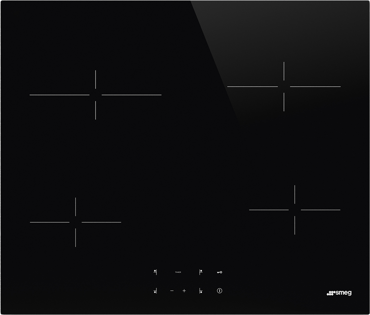 SMEG vitrokeramische kookplaat - 60cm - SE264TD1