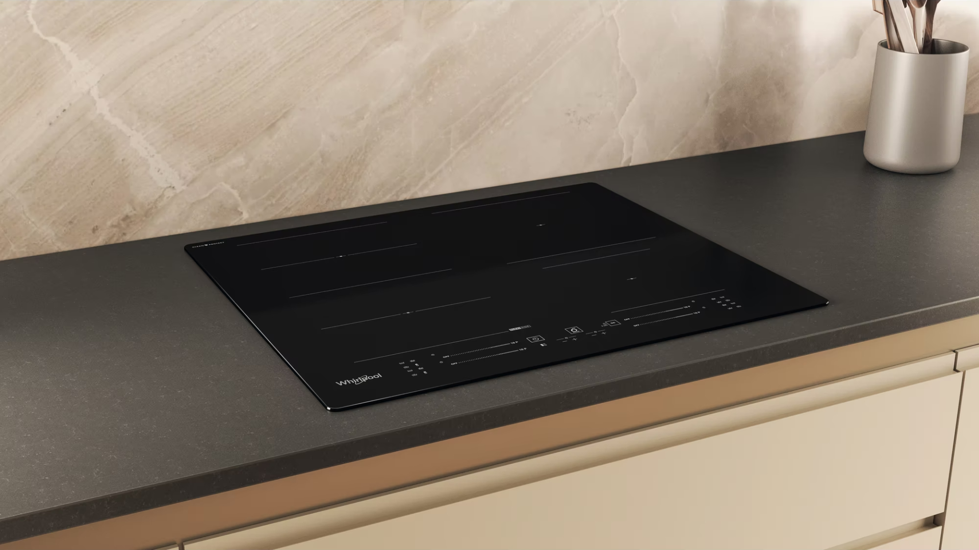 WHIRLPOOL inductiekookplaat - 60cm - WFS3660CPNE