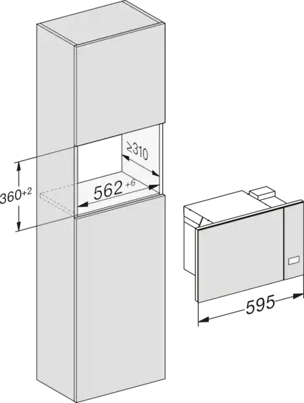 MIELE Inbouw microgolfoven - M2234OBSW